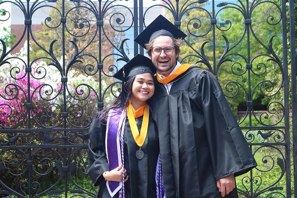 Graduation Photos on Campus